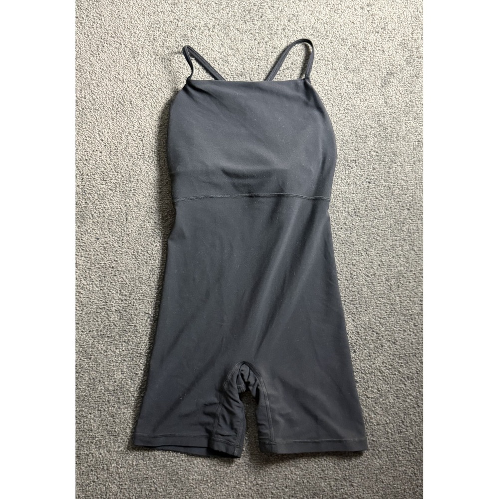 Old Navy Active PowerLite Black Crossback Bodysuit Romper XS